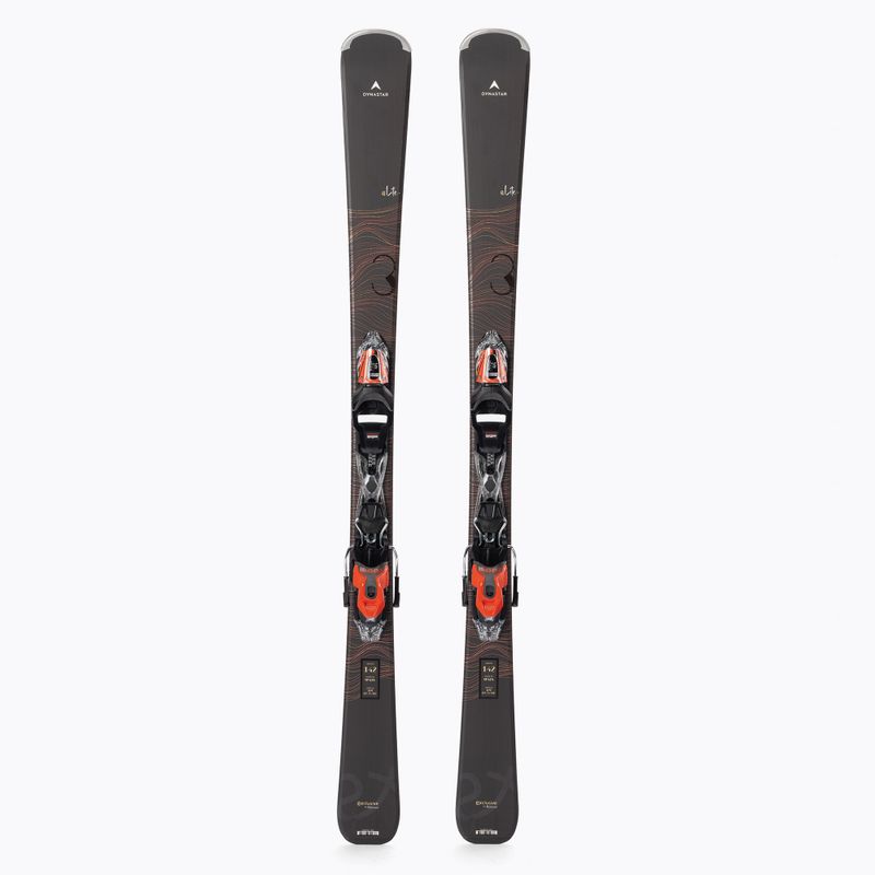 Moteriškos kalnų slidinėjimo slidės Dynastar E Lite 3 + XP11 brown DRKBT02