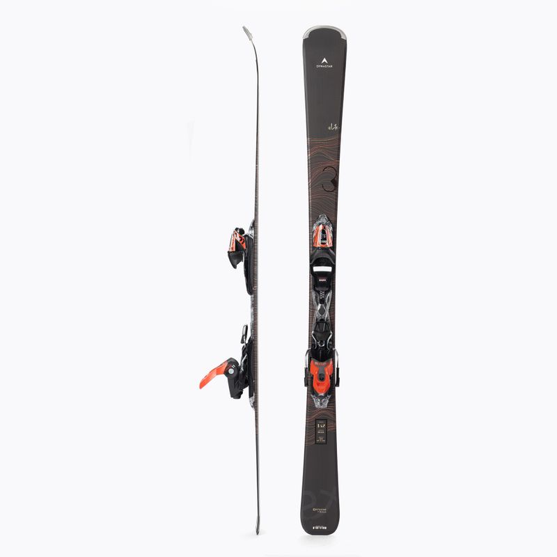 Moteriškos kalnų slidinėjimo slidės Dynastar E Lite 3 + XP11 brown DRKBT02 2