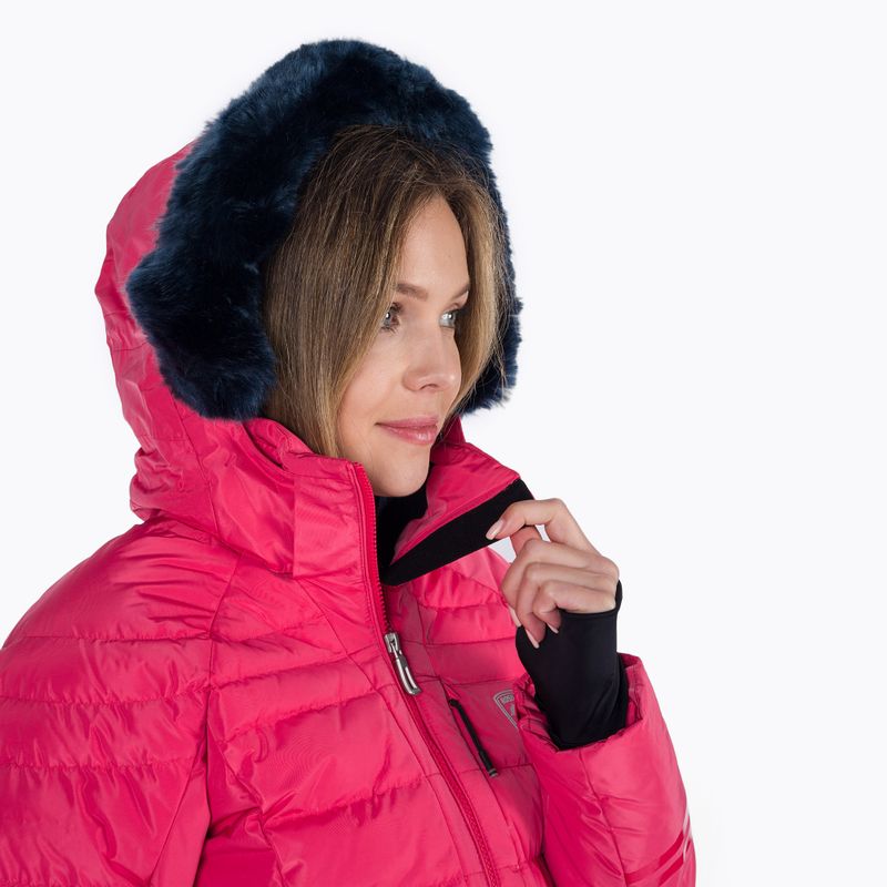 Moteriška slidinėjimo striukė Rossignol W Rapide Pearly paradise pink 4