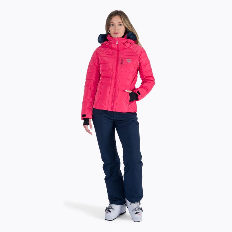 Moteriška slidinėjimo striukė Rossignol W Rapide Pearly paradise pink 9