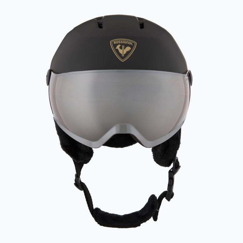 Rossignol Fit Visor Impacts slidinėjimo šalmas juodas 2