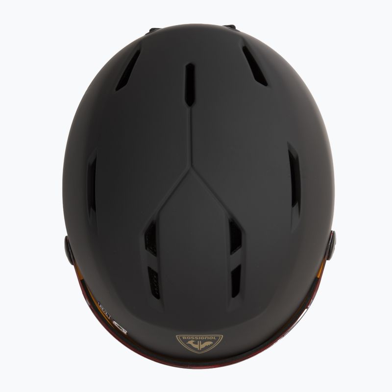 Rossignol Fit Visor Impacts slidinėjimo šalmas juodas 6
