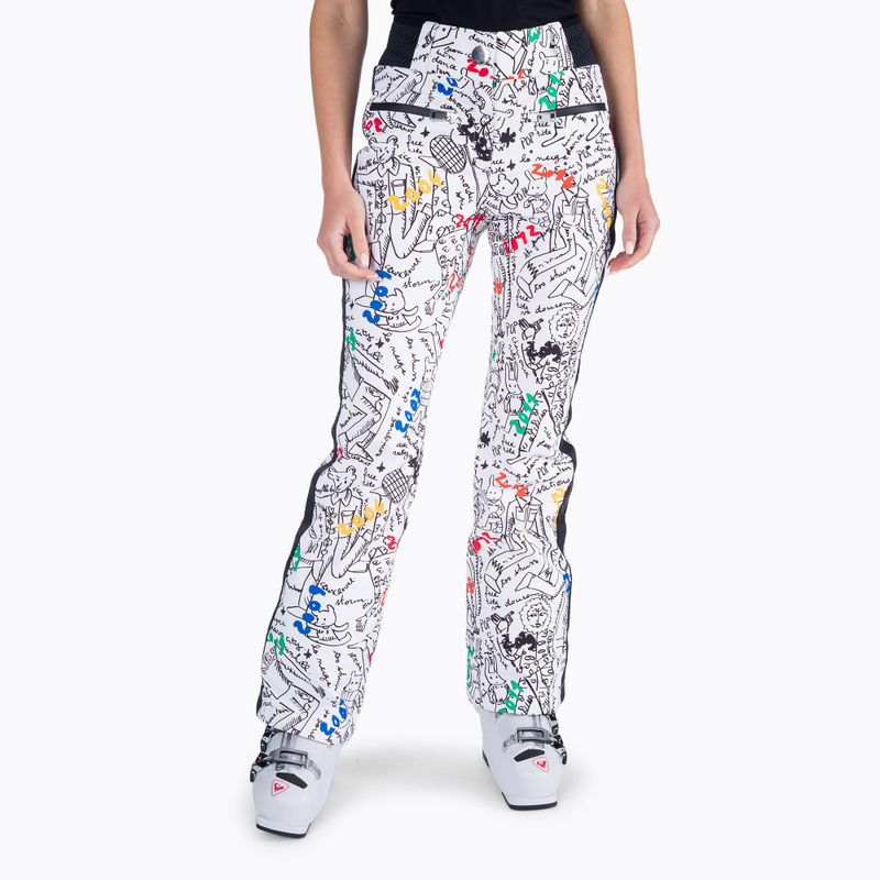 Moteriškos slidinėjimo kelnės Rossignol Eco-Logic White