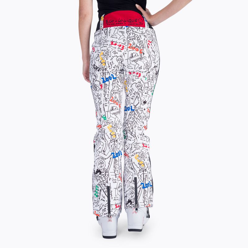 Moteriškos slidinėjimo kelnės Rossignol Eco-Logic White 4