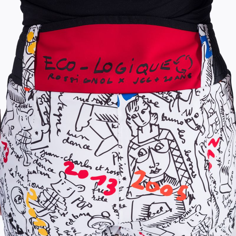 Moteriškos slidinėjimo kelnės Rossignol Eco-Logic White 5