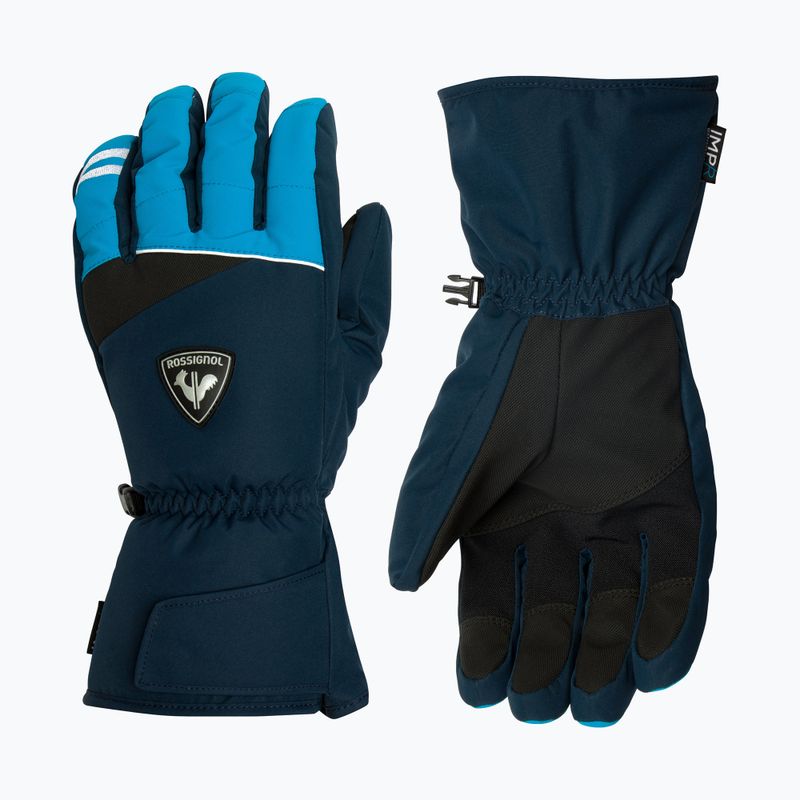 Vyriškos slidinėjimo pirštinės Rossignol Tech Impr blue