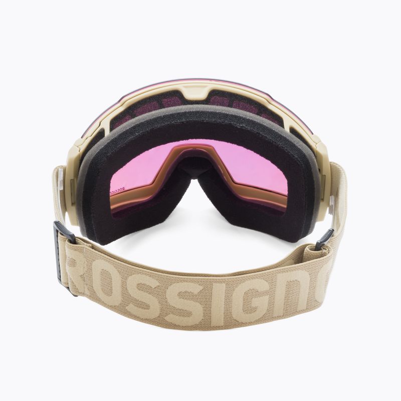 Rossignol Magne'lens sand/gold mirror/silver mirror slidinėjimo akiniai 4