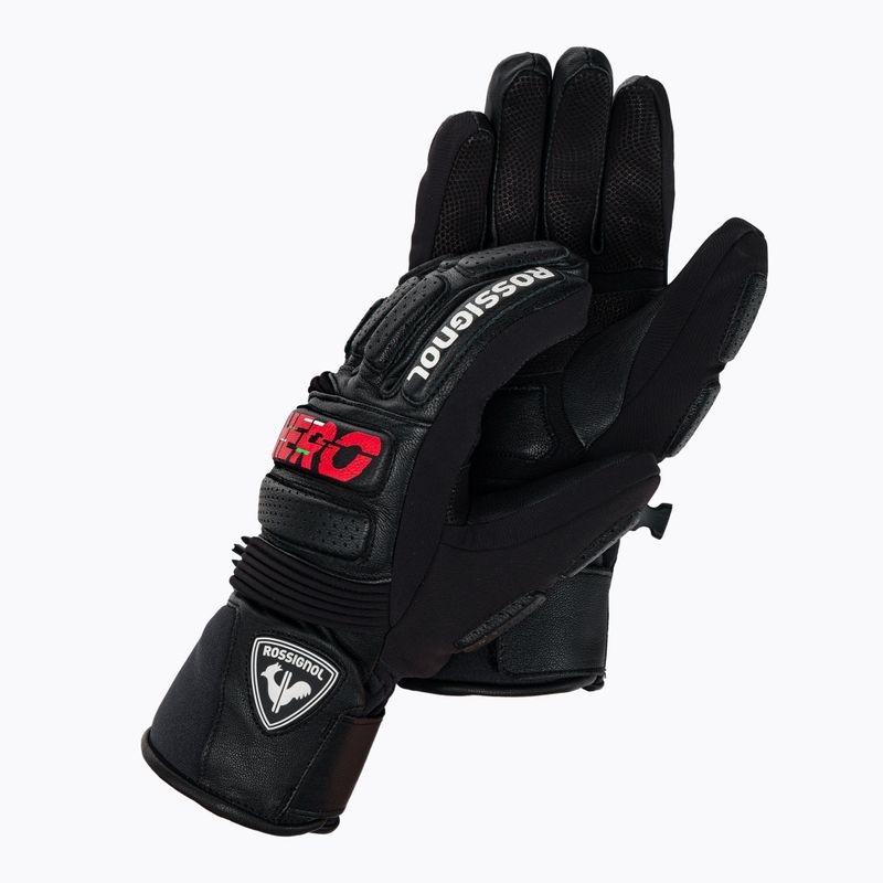 Rossignol vyriškos slidinėjimo pirštinės Wc Expert Lth Impr G black