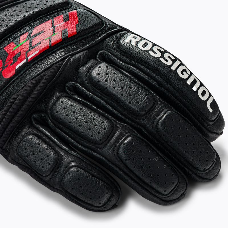 Rossignol vyriškos slidinėjimo pirštinės Wc Expert Lth Impr G black 5