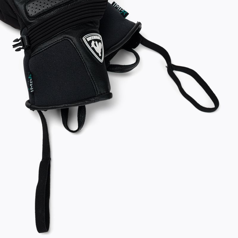 Rossignol vyriškos slidinėjimo pirštinės Wc Expert Lth Impr G black 7