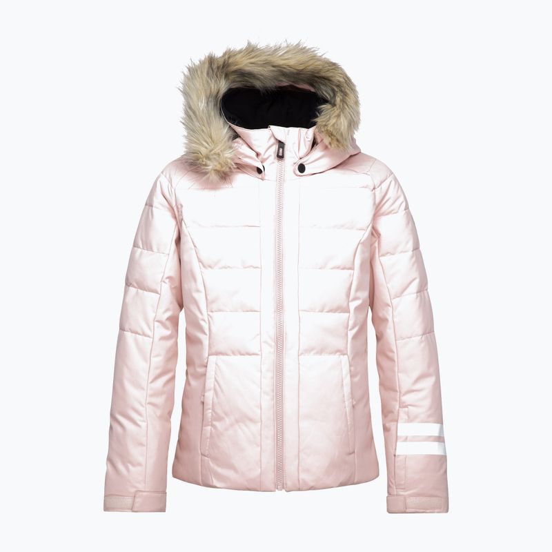 Rossignol Girl Polydown powder pink vaikiška slidinėjimo striukė 8
