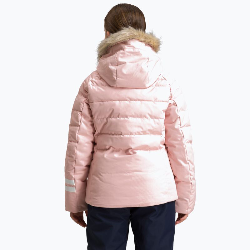 Rossignol Girl Polydown powder pink vaikiška slidinėjimo striukė 10