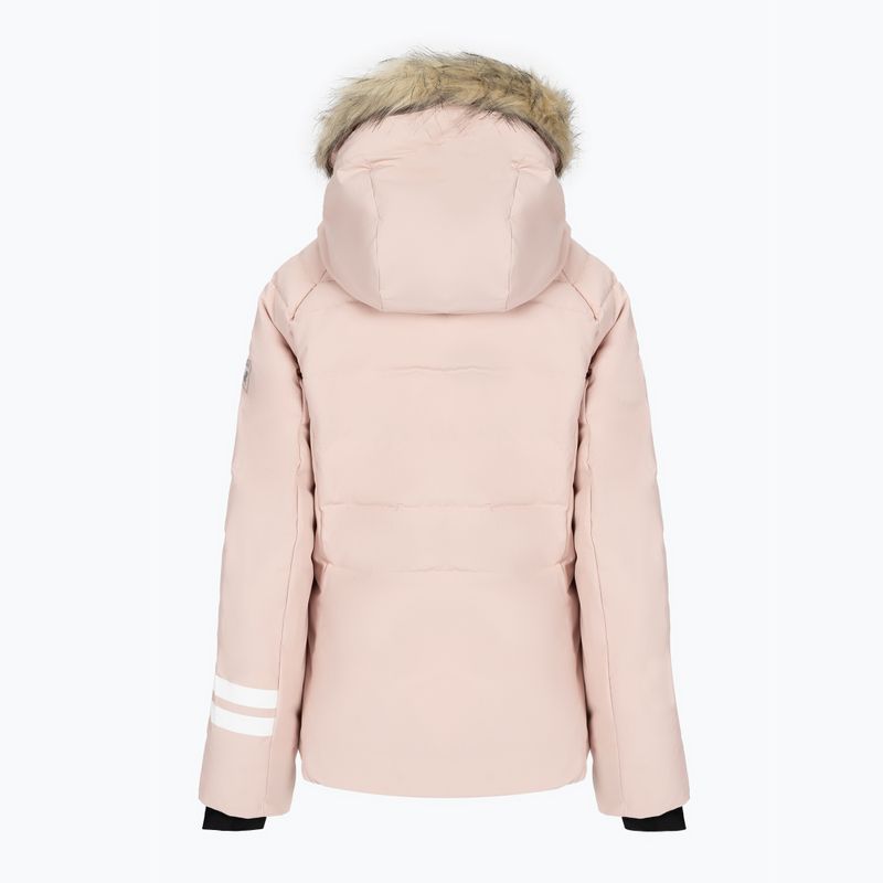 Rossignol Girl Polydown powder pink vaikiška slidinėjimo striukė 2