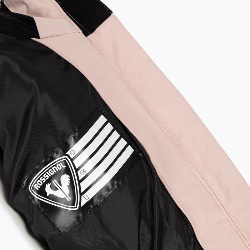 Rossignol Girl Polydown powder pink vaikiška slidinėjimo striukė 6