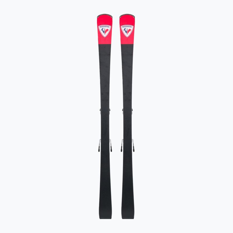 Rossignol Hero Elite ST TI K + NX12 raudonos kalnų slidės 3