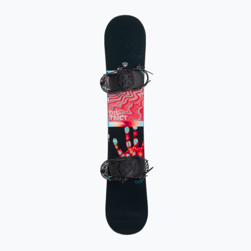 Rossignol District Infrablack + Battle M/L black/red snieglentė 3