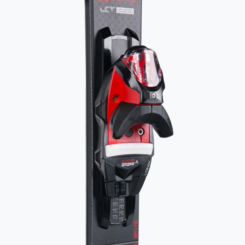 Rossignol Hero Elite MT TT Cam K + NX12 raudonos kalnų slidės 6