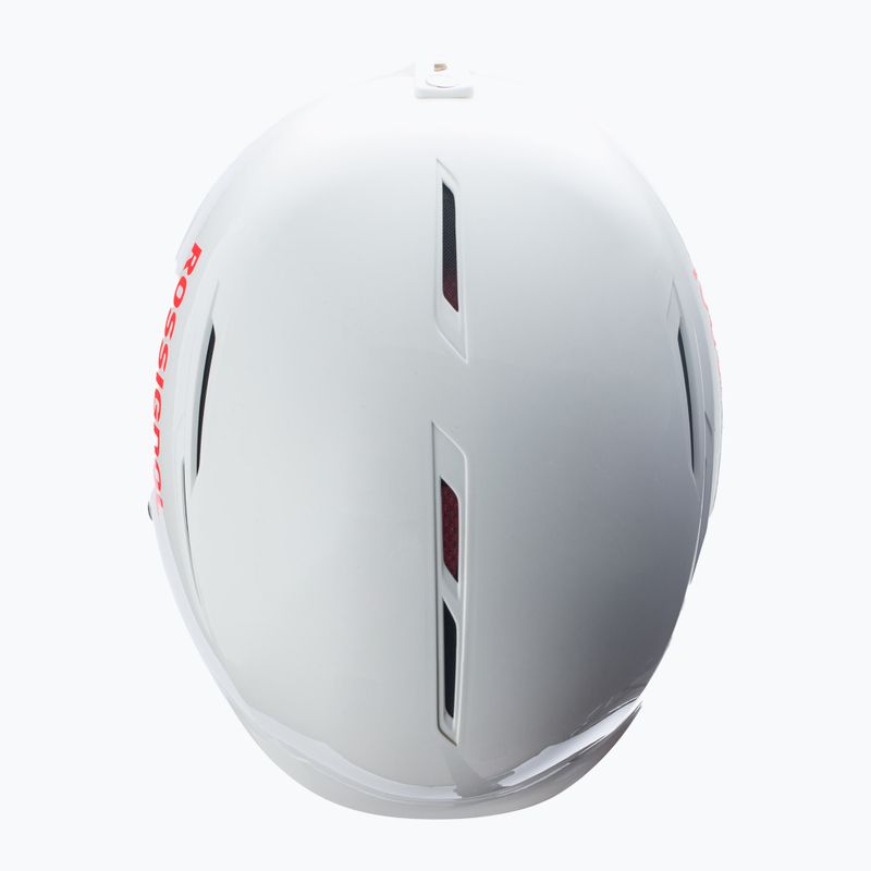 Slidinėjimo šalmas Rossignol Hero Slalom Impacts + Chinguard white 8
