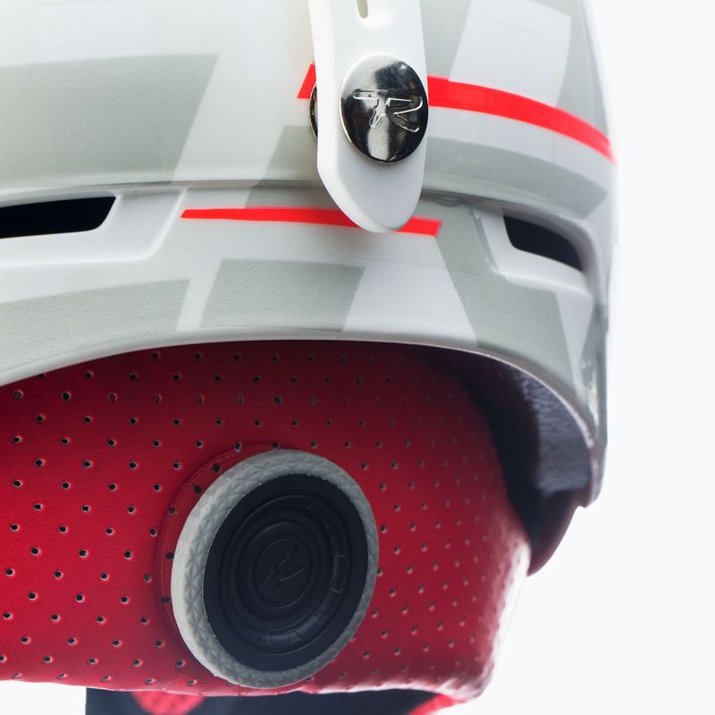 Slidinėjimo šalmas Rossignol Hero Slalom Impacts + Chinguard white 11