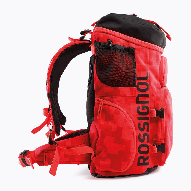 Rossignol Hero Boot Pro 75 l raudona/juoda slidinėjimo kuprinė 12