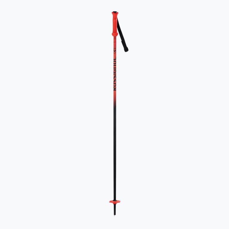 Vaikiškos slidinėjimo lazdos Rossignol Hero black/red