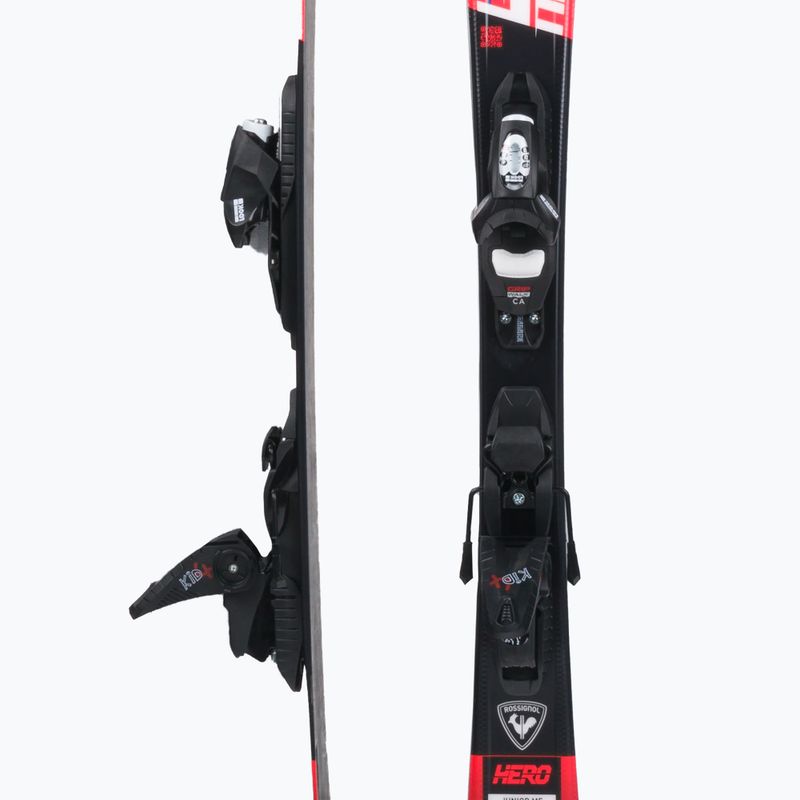 Vaikiškos kalnų slidės Rossignol Hero 100-140 + Kid4 red 5