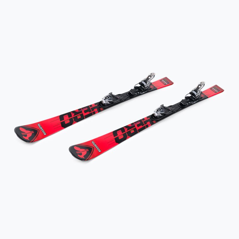 Vaikiškos kalnų slidės Rossignol Hero Multi Event + XP7 red 4