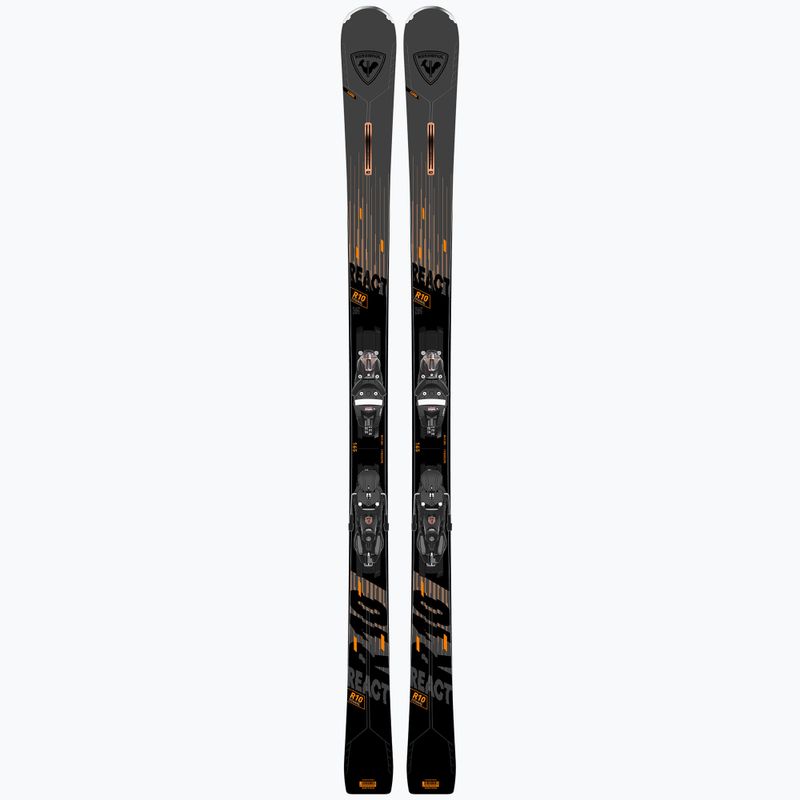 Rossignol React 10 TI K + SPX12 cooper kalnų slidės 10