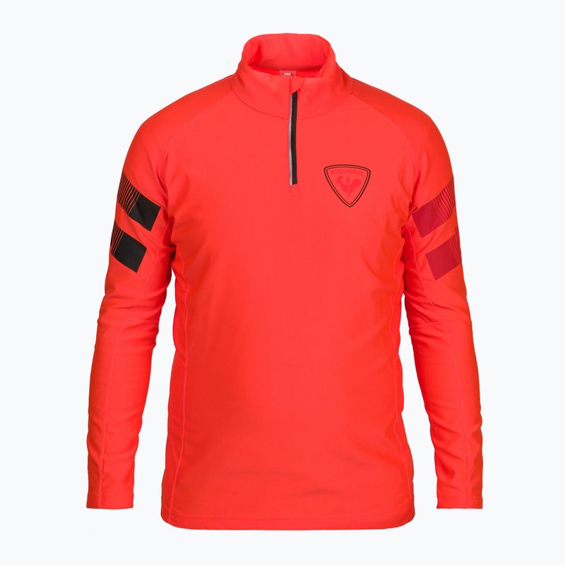 Vyriškas slidinėjimo džemperis Rossignol Classique Hero 1/2 Zip red