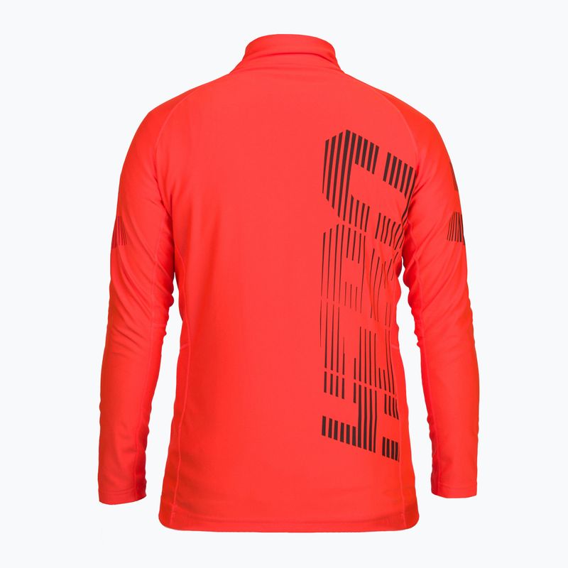 Vyriškas slidinėjimo džemperis Rossignol Classique Hero 1/2 Zip red 2