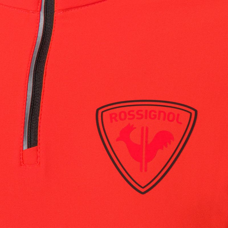 Vyriškas slidinėjimo džemperis Rossignol Classique Hero 1/2 Zip red 3