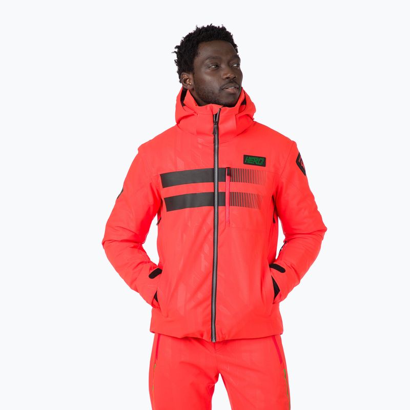 Vyriška slidinėjimo striukė Rossignol Hero Course red 8