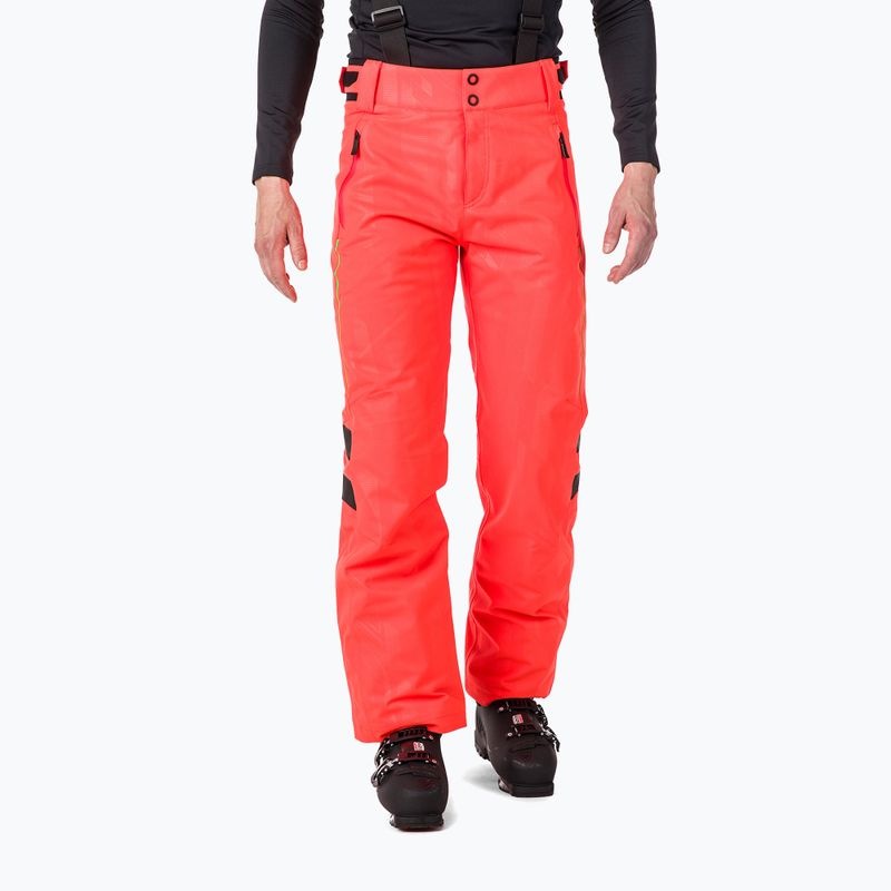 Vyriškos slidinėjimo kelnės Rossignol Hero Course red