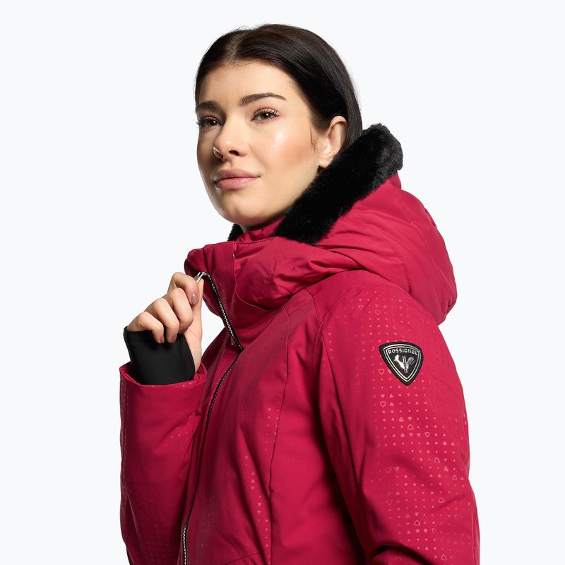 Moteriška slidinėjimo striukė Rossignol Controle red 5