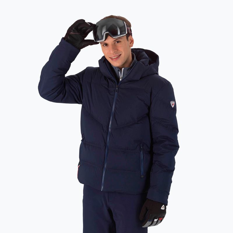 Vyriška slidinėjimo striukė Rossignol Signature Merino Down navy
