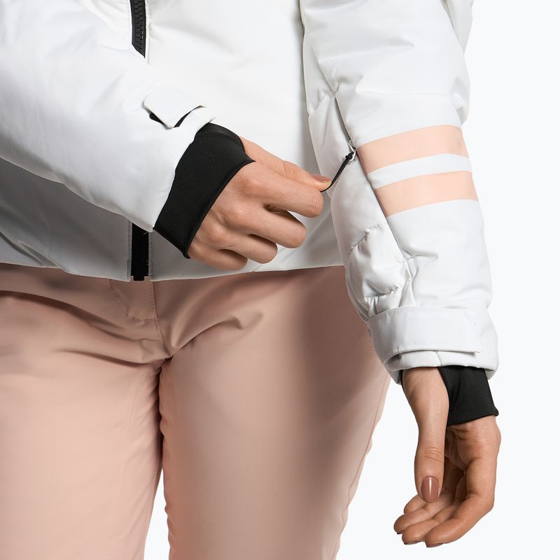 Moteriška slidinėjimo striukė Rossignol Courbe Optic white 5