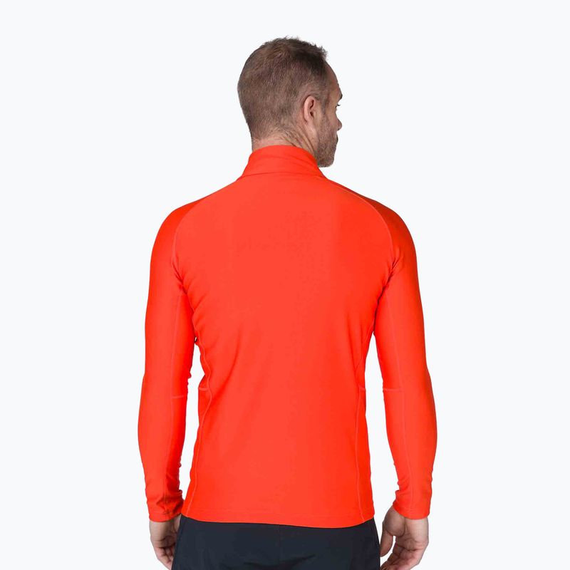 Vyriški Rossignol Classique 1/2 Zip terminiai džemperiai orange 2