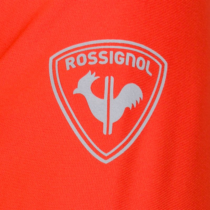 Vyriški Rossignol Classique 1/2 Zip terminiai džemperiai orange 5