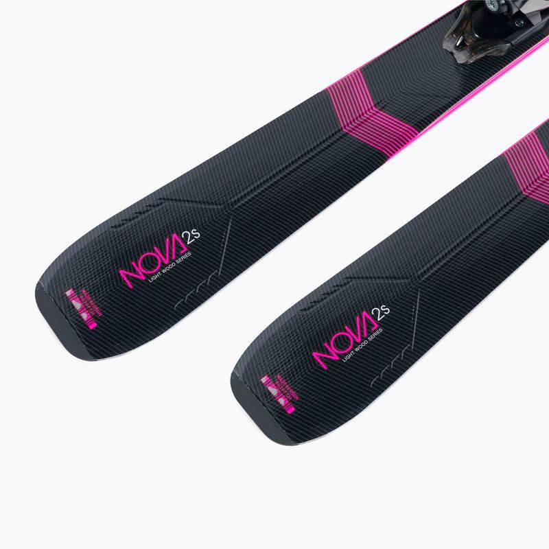 Moteriškos kalnų slidės Rossignol Nova 2S + Xpress W 10 GW black/pink 10