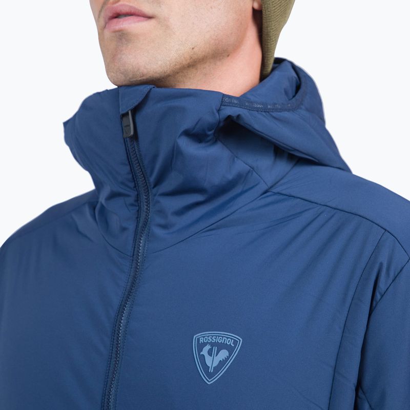 Vyriška pašiltinta striukė Rossignol Opside Hoodie dark navy 5