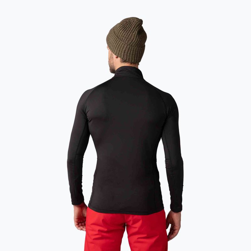Vyriškas termoaktyvus džemperis Rossignol Classique 1/2 Zip juodas 3