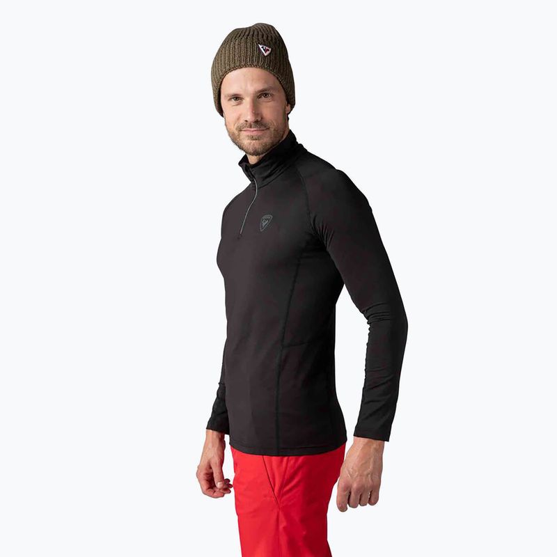 Vyriški termo megztiniai Rossignol Classique 1/2 Zip black 4