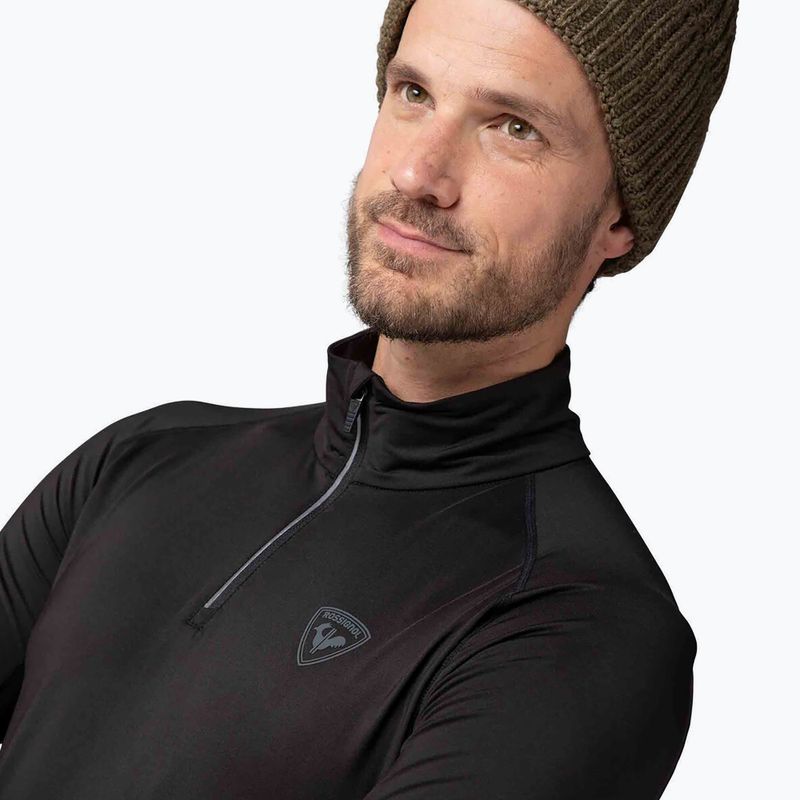 Vyriškas termoaktyvus džemperis Rossignol Classique 1/2 Zip juodas 5