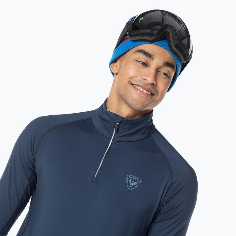 Vyriški termoaktyvūs marškinėliai Rossignol Classique 1/2 Zip dark navy 5