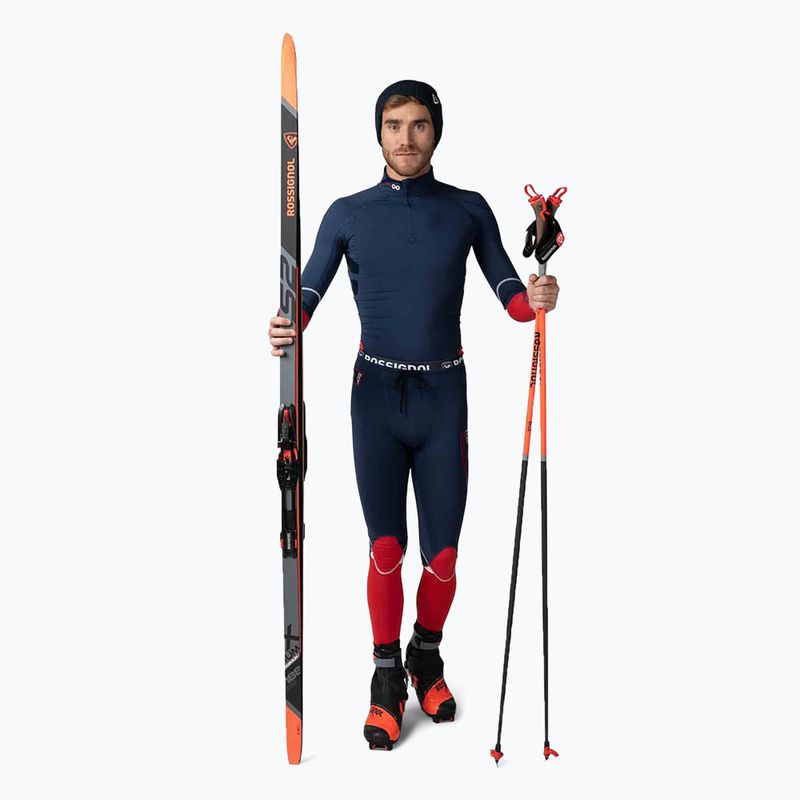 Vyriškas marškinėlis Rossignol Infini Compression Race Top dark navy 3