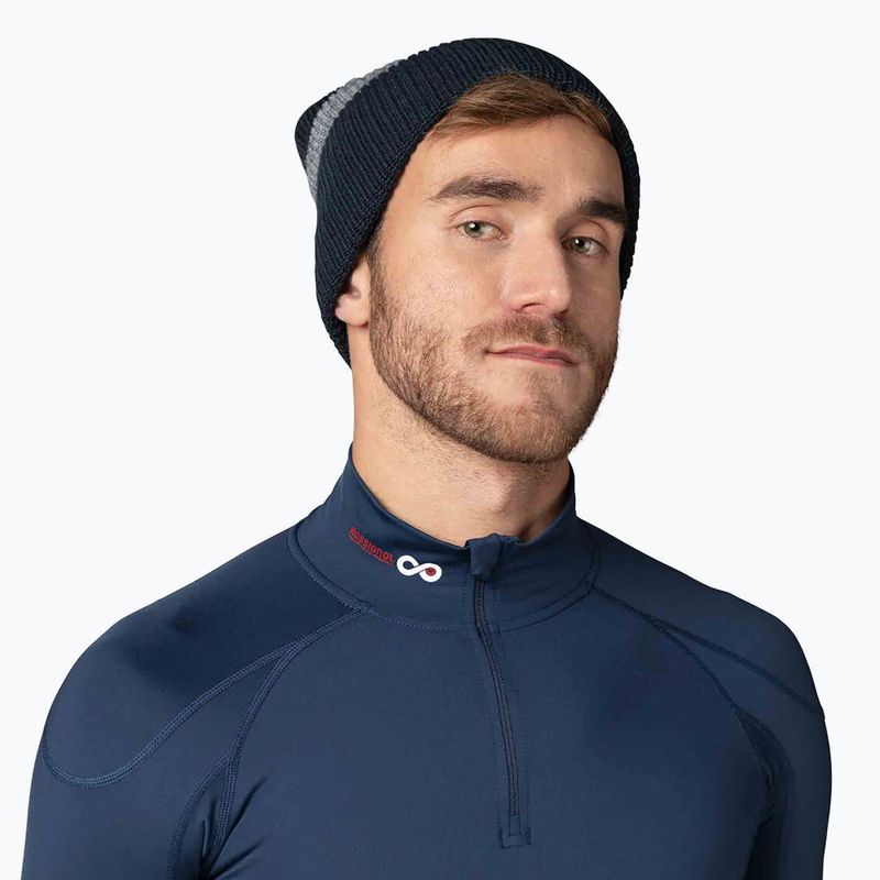 Vyriškas marškinėlis Rossignol Infini Compression Race Top dark navy 5