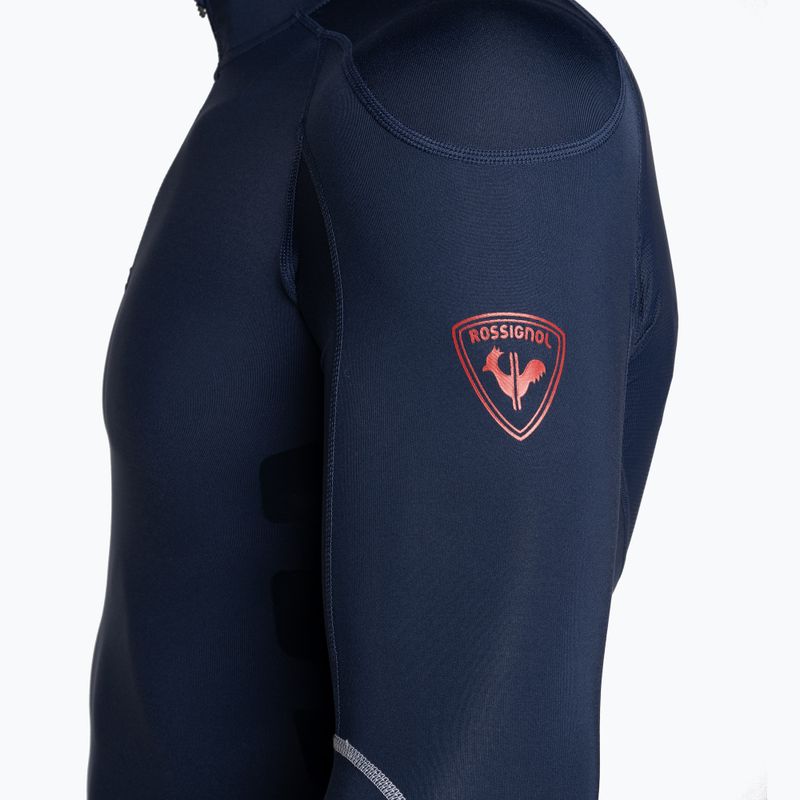 Vyriškas marškinėlis Rossignol Infini Compression Race Top dark navy 15
