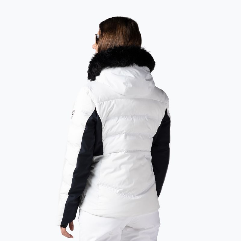 Moteriška slidinėjimo striukė Rossignol Depart white 3