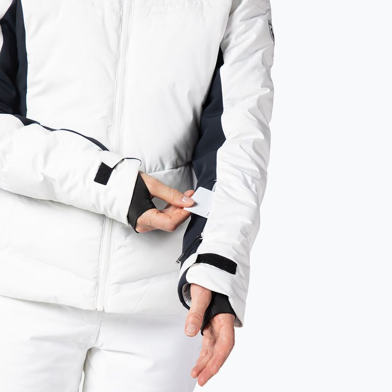 Moteriška slidinėjimo striukė Rossignol Depart white 5