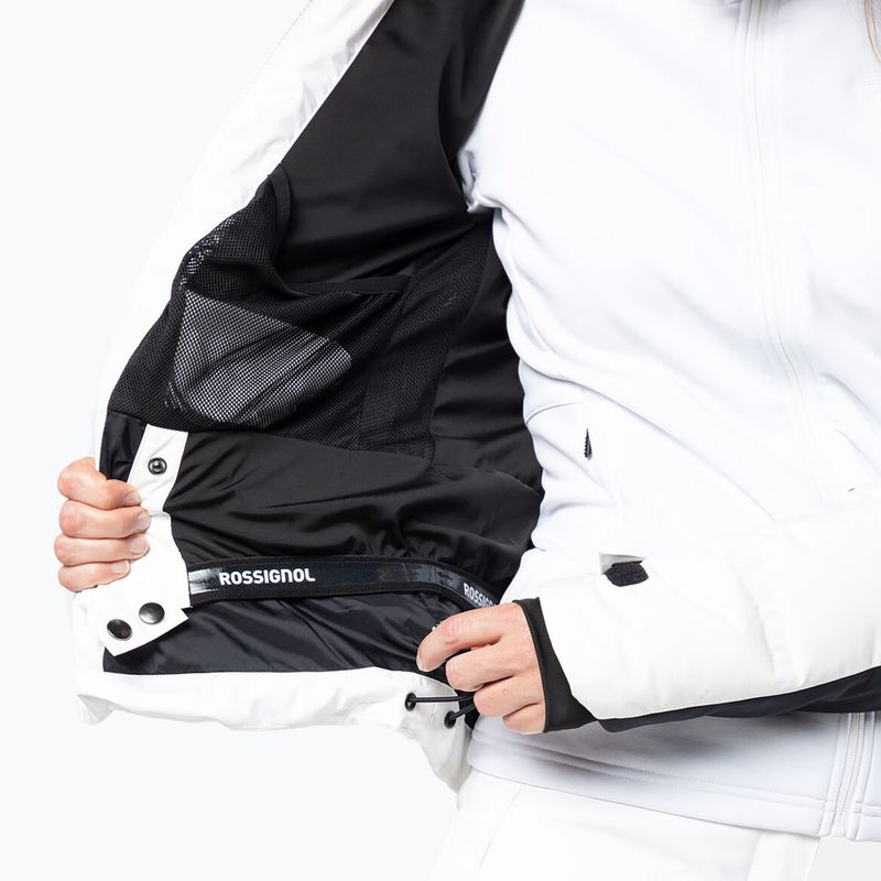 Moteriška slidinėjimo striukė Rossignol Depart white 11